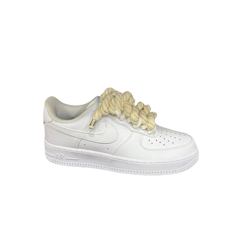 Nike Air Force 1 Bianco Corda Beige Fv5951 111 - Cw2288 111