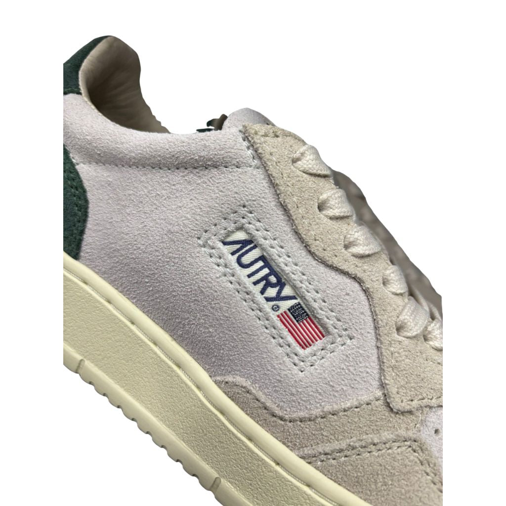Autry Sneakers Medalist Low In Suede Verde Aulm Ts19