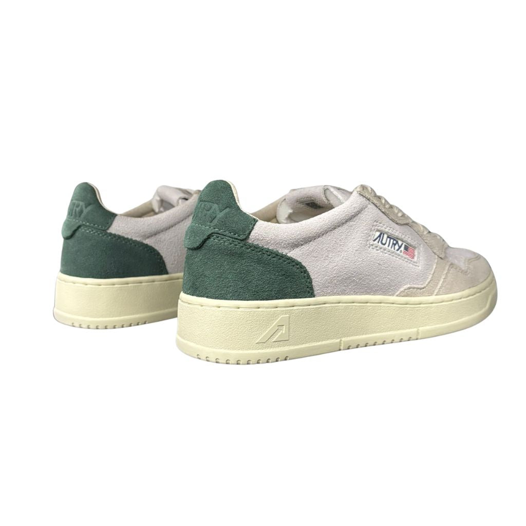 Autry Sneakers Medalist Low In Suede Verde Aulm Ts19