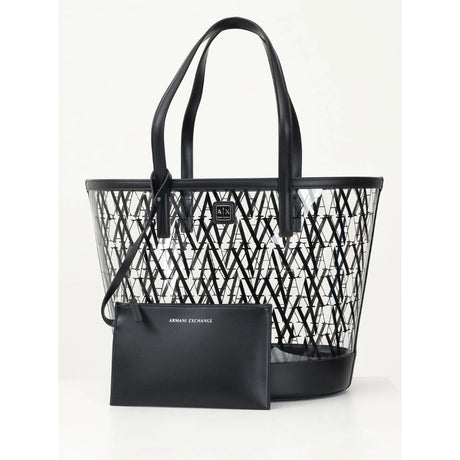 Armani Exchange Shopper Trasparente/Nero XW000922AF12147 uc001