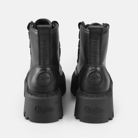 Buffalo Stivaletto Aspen Front Zip Nero 1270122