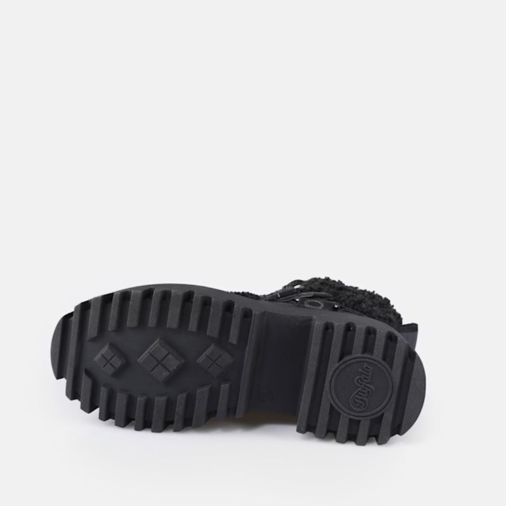 Buffalo Stivaletto Aspen Com Mid Nero 1622593