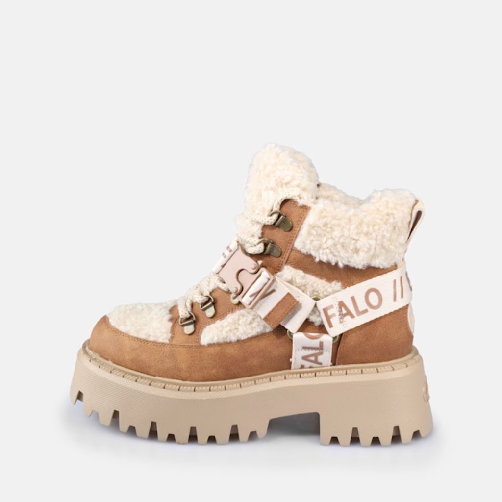 Buffalo Stivaletto Aspen Com Mid Beige 1622594