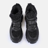 Buffalo Stivaletto Aspen Com Mid Nero 1622593