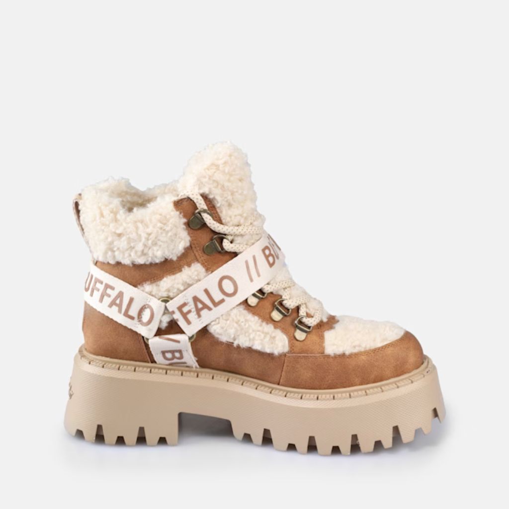 Buffalo Stivaletto Aspen Com Mid Beige 1622594