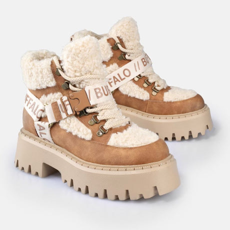 Buffalo Stivaletto Aspen Com Mid Beige 1622594