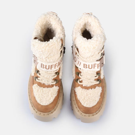 Buffalo Stivaletto Aspen Com Mid Beige 1622594