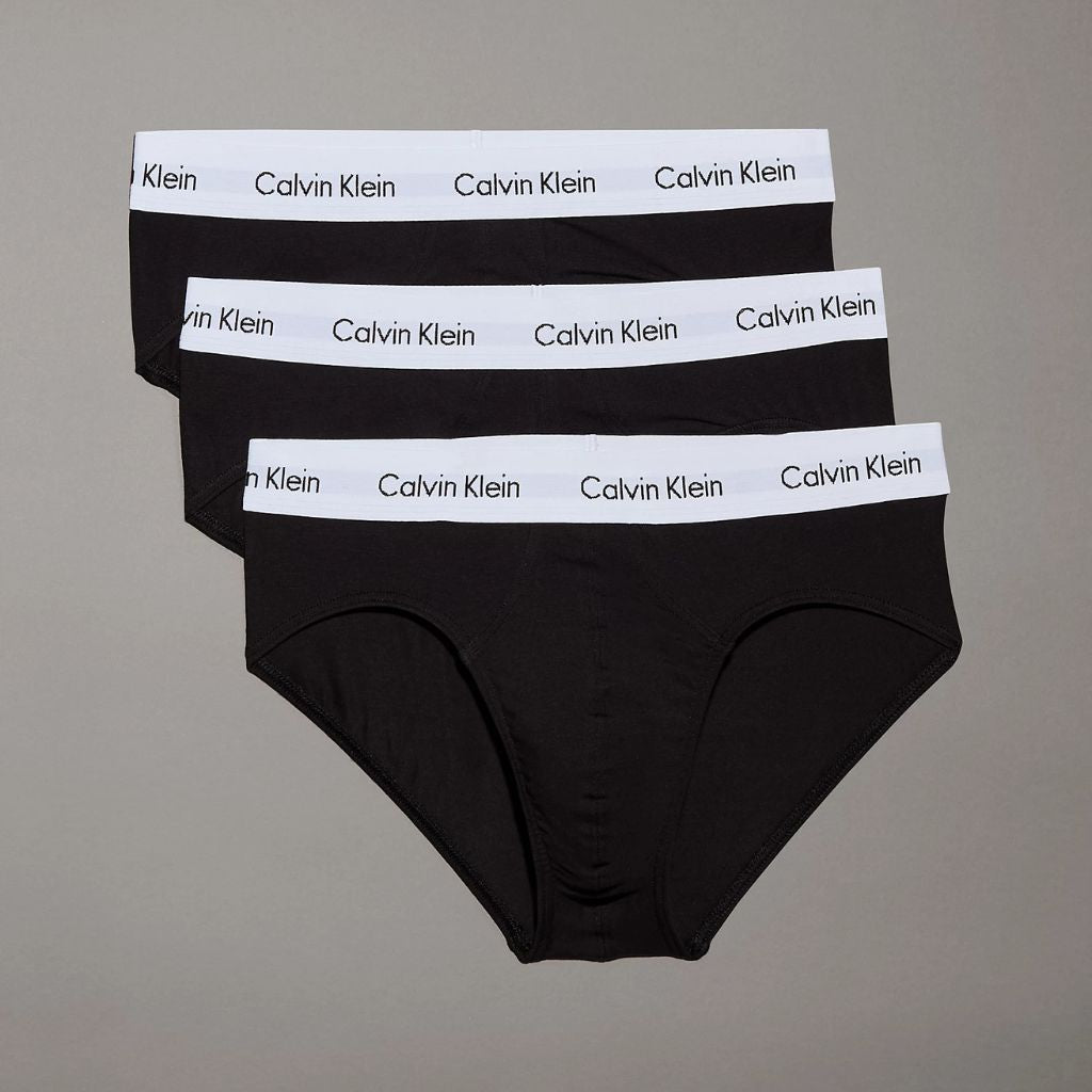 Calvin Klein Slip in Confezione da 3 Black