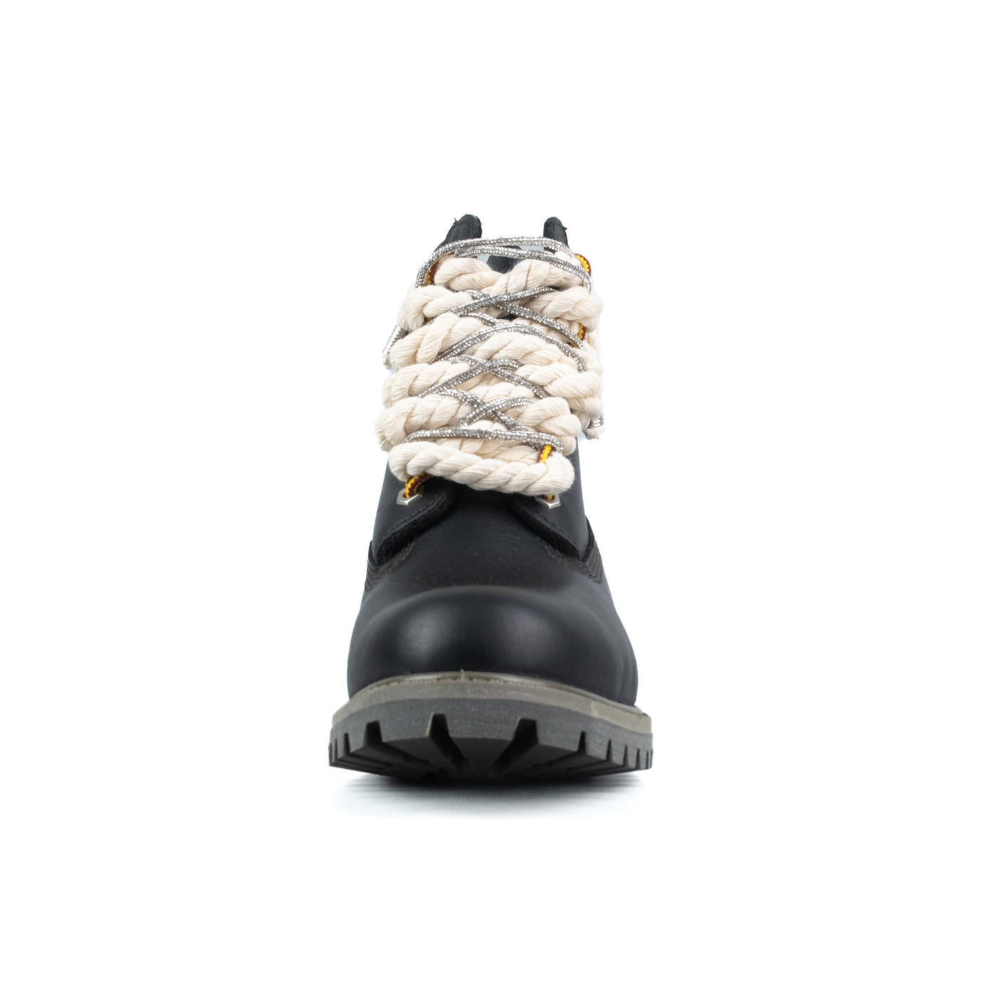Timberland Stivaletto Stringato Nero Corda e Brillantini TB0A2P6W A3L
