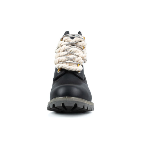 Timberland Stivaletto Stringato Nero Corda e Brillantini TB0A2P6W A3L