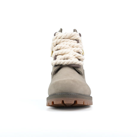 Timberland Stivaletto Stringato Heritage Verde Oliva Corda Beige TB01A41MW E08