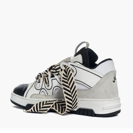 Jammers London Sneakers Cambridge Bianco Laccio Bianco/Nero