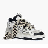 Jammers London Sneakers Cambridge Bianco Laccio Bianco/Nero