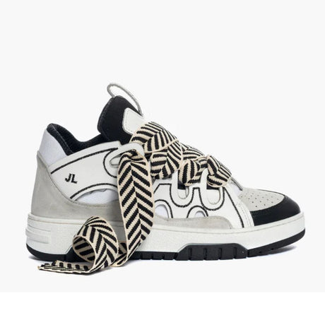 Jammers London Sneakers Cambridge Bianco Laccio Bianco/Nero