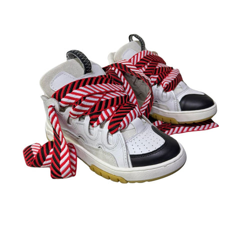 Jammers London Sneakers Cambridge Bianco Laccio Rosso