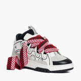 Jammers London Sneakers Cambridge Bianco Laccio Rosso