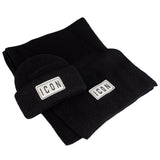 ICON Box Cappello + Sciarpa Nero ICXF2W6B0X2