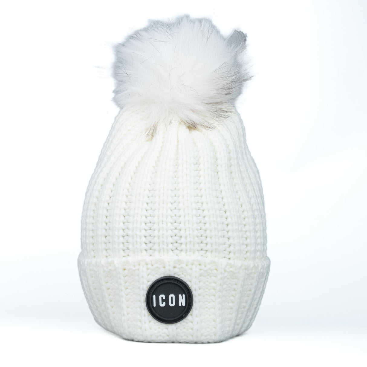 ICON Cappello Pon Pon Bianco ICXF2W6A008