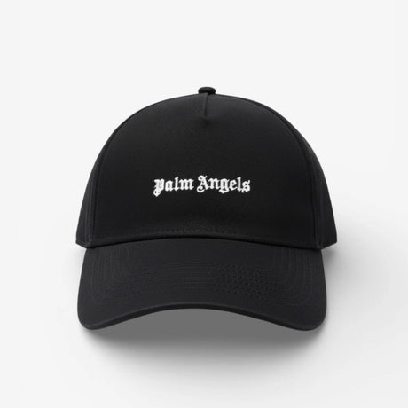 Palm Angels Cappello Nero Logo Piccolo PMLB104S26FAB004 1003