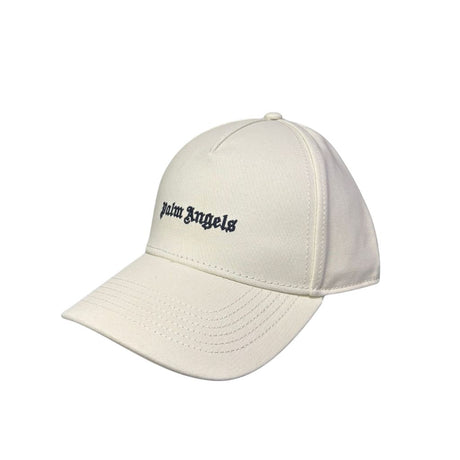 Palm Angels Cappello Beige Logo Piccolo PMLB032S26FAB001 0310