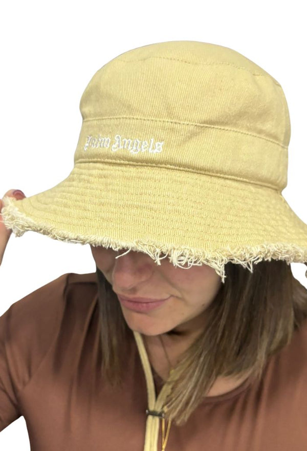 Palm Angels Cappello Alla Pescatora Beige PMLA03AS26FAB001 6103