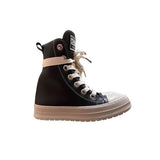 Censored Stivaletto Nero in Pelle