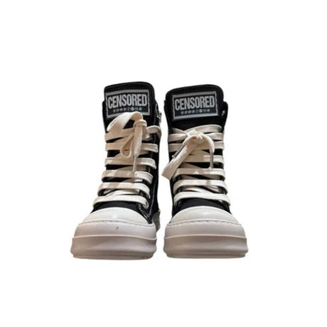 Censored Stivaletto Nero in Tela