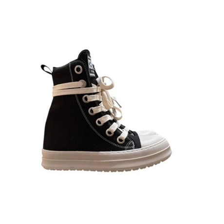 Censored Stivaletto Nero in Tela