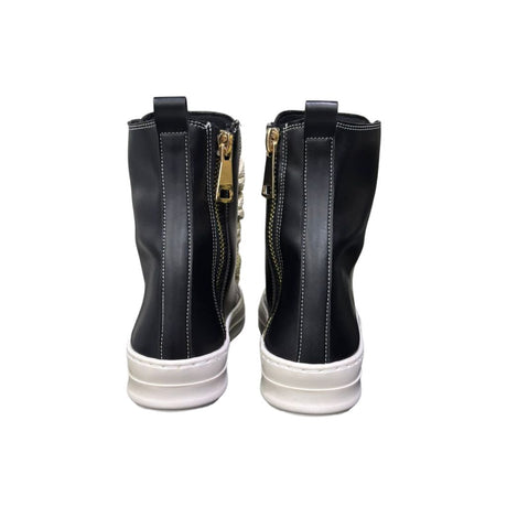 Censored RK 2 Stivaletto Nero/Oro in Pelle
