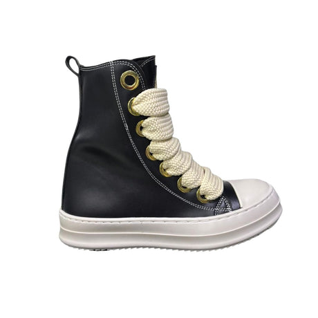 Censored RK 2 Stivaletto Nero/Oro in Pelle