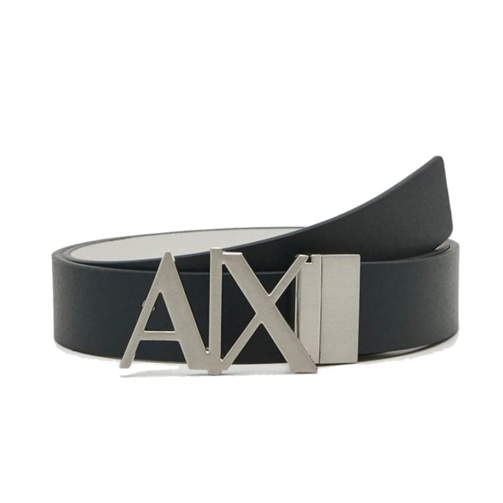 Armani Exchange Cintura Reversibile Blu Navy/Bianco 951017cc505 01538