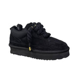 ICON Sneakers Pelliccia Nero Corda Nero IC05330SD