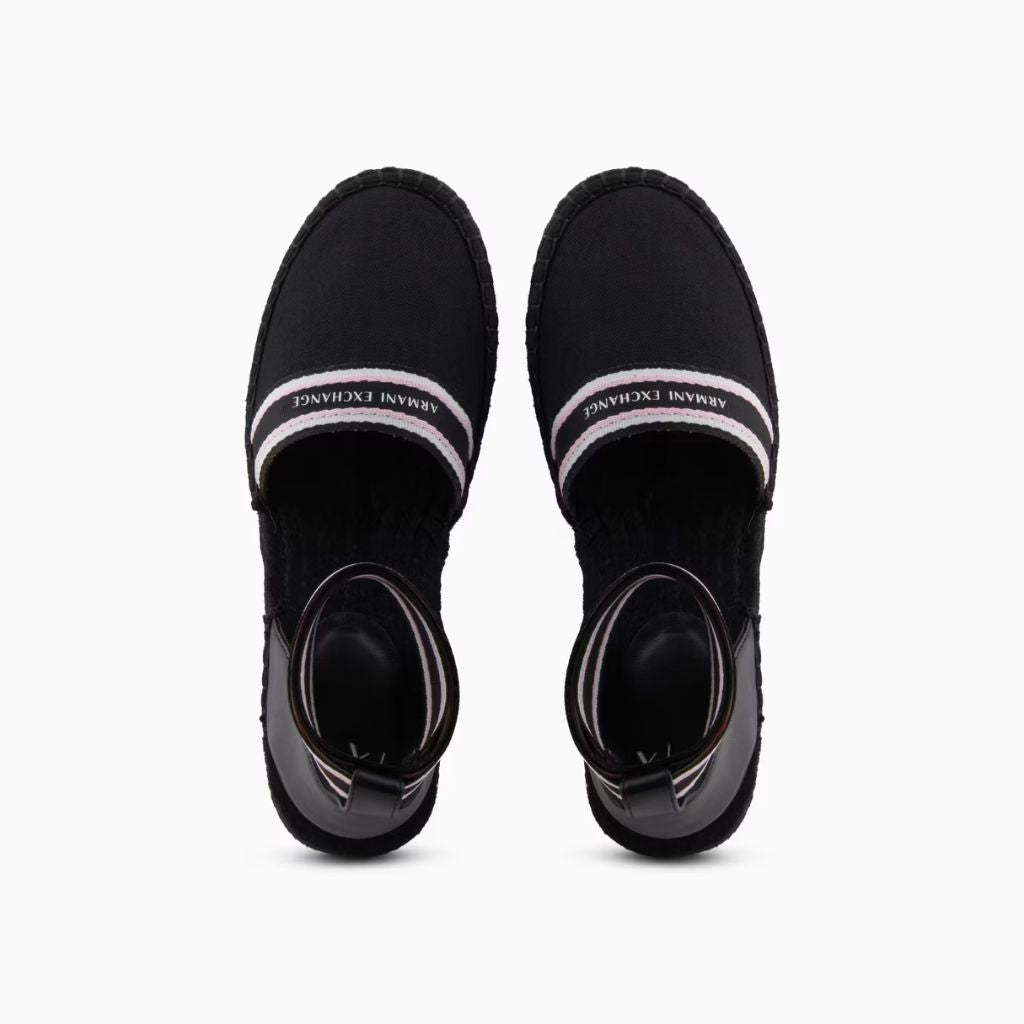 Armani Exchange Espadrillas Nero XDS006XV923 00002