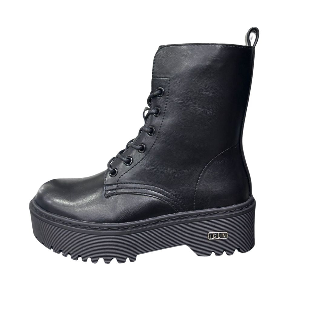 ICON Stivaletto Platfrom Nero IC052441SD