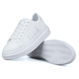 ICON Sneakers Bianco Strass Argento IC04751SD