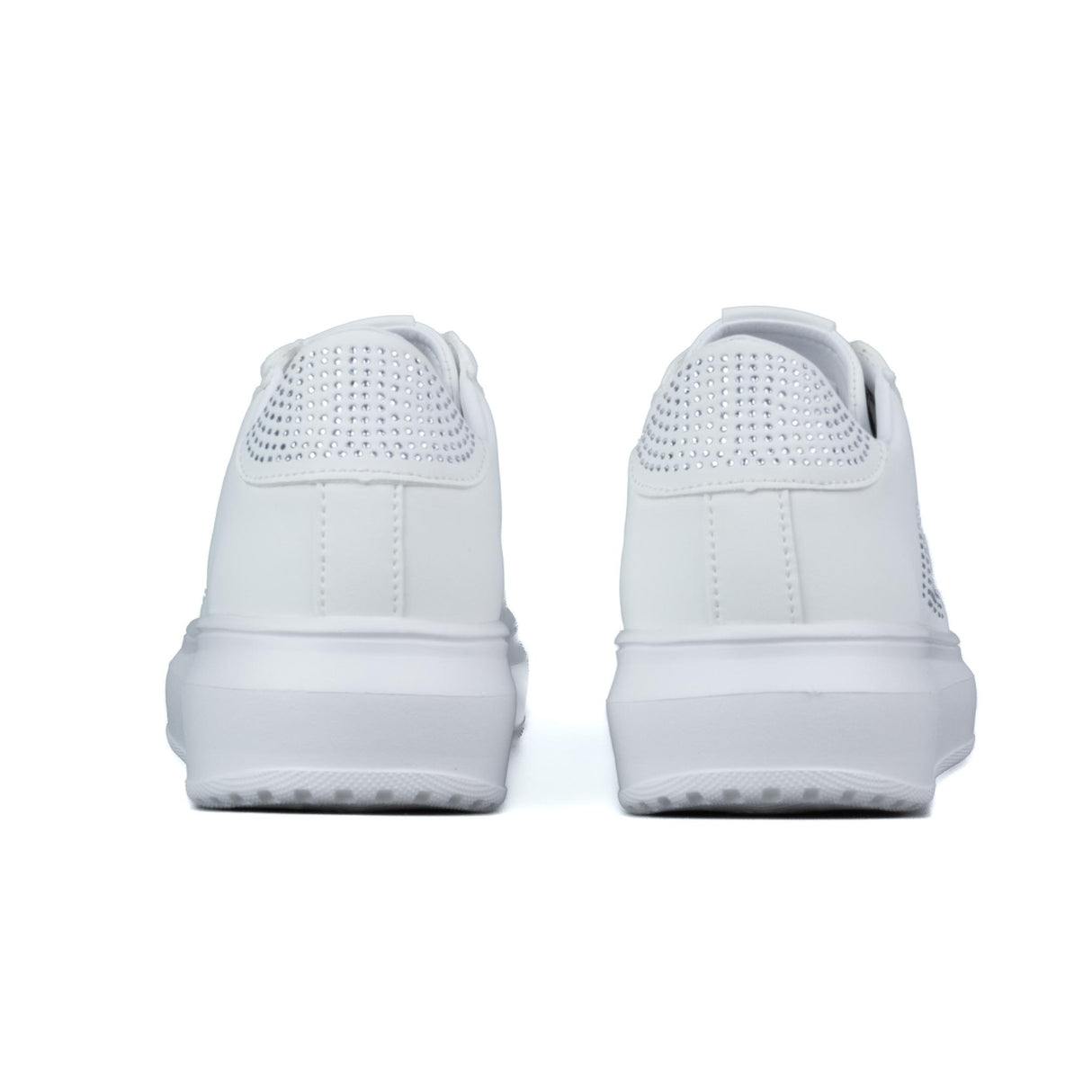 ICON Sneakers Bianco Strass Argento IC04751SD
