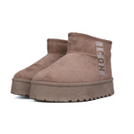 ICON Fur Ankle Boot Dove Grey Nubuck IC04599SD