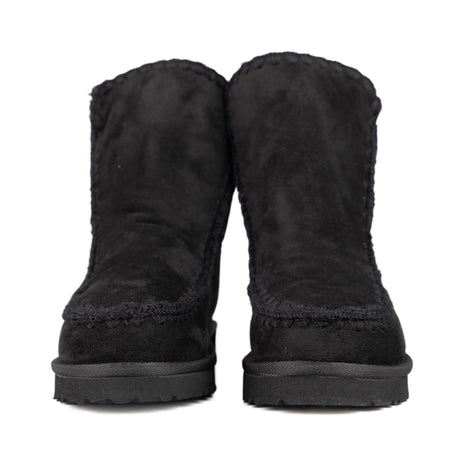 ICON Stivaletto Pelliccia Nero IC04412SD