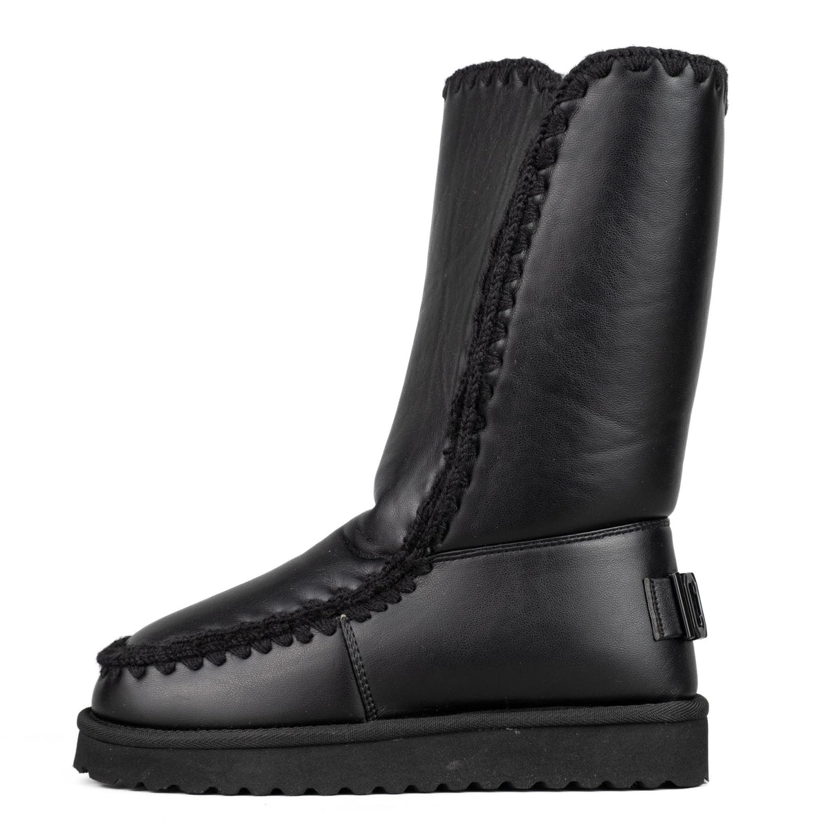 ICON Stivale Pelliccia Eco-pelle Nero IC7104SD