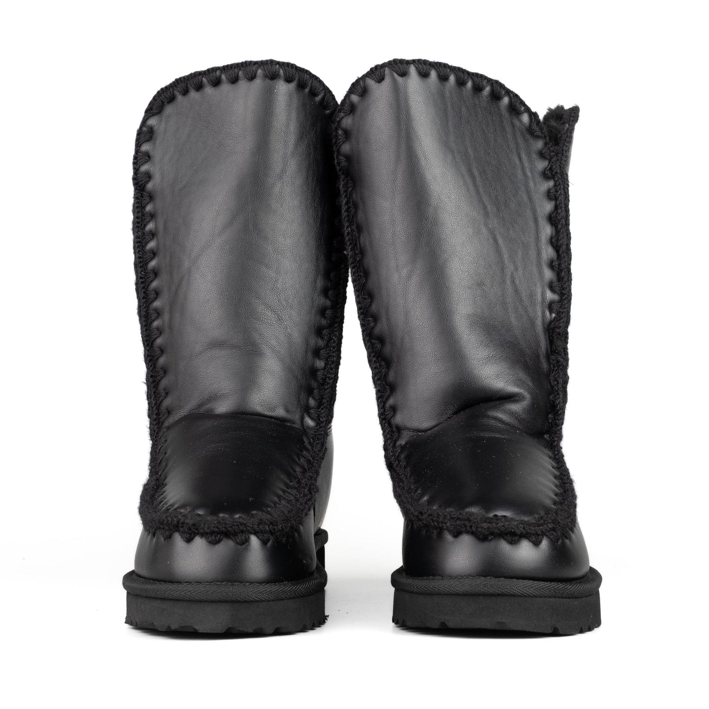 ICON Stivale Pelliccia Eco-pelle Nero IC7104SD