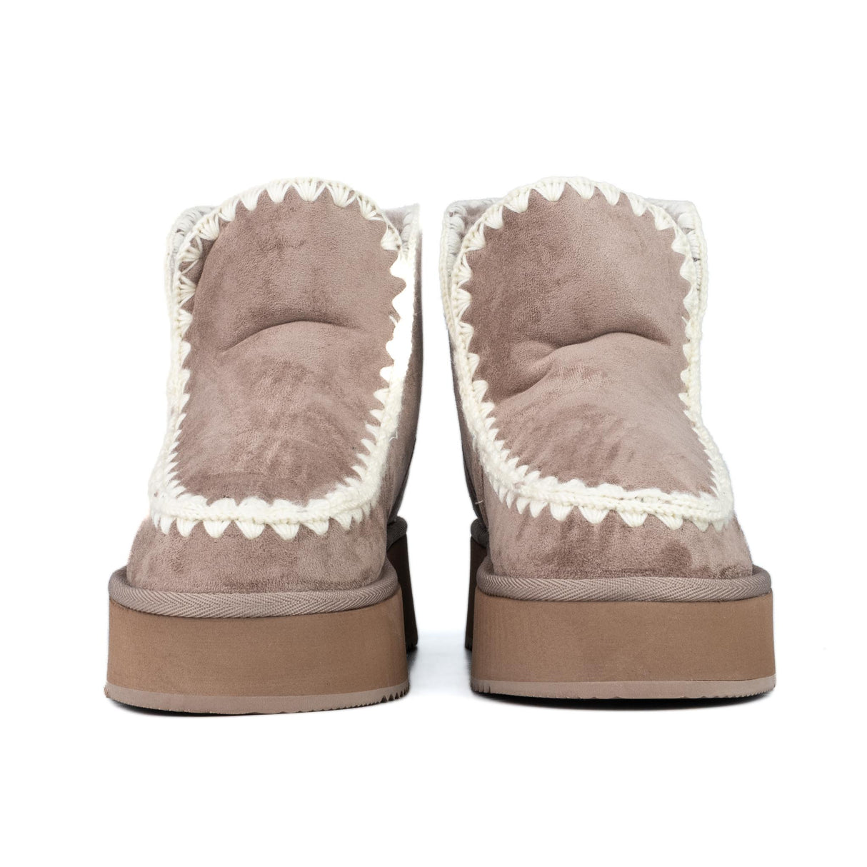 ICON Stivale Platform Pelliccia Taupe IC05265SD