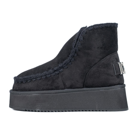 ICON Stivale Platform Pelliccia Nero IC05265SD