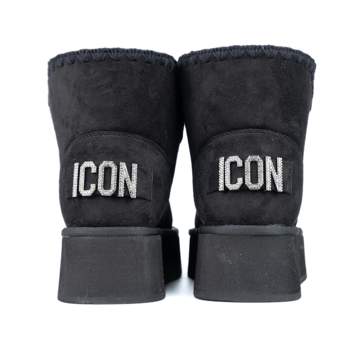 ICON Stivale Platform Pelliccia Nero IC05265SD