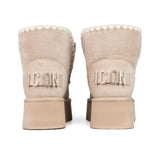 ICON Stivale Platform Pelliccia Beige IC05265SD
