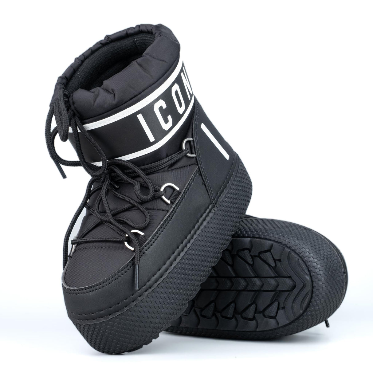 ICON Stivale Platfrom Nero IC05738SD