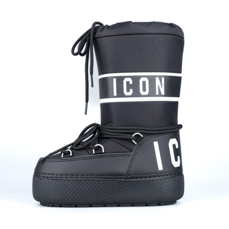 ICON Stivale Platfrom Nero IC05739SD