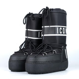 ICON Stivale Platfrom Nero IC05739SD