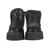 ICON Stivale Platform Pelliccia Nero Animalier IC05266SD