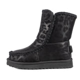 ICON Stivaletto Pelliccia Ecopelle Nero Animalier IC05267SD