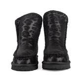 ICON Stivaletto Pelliccia Ecopelle Nero Animalier IC05267SD